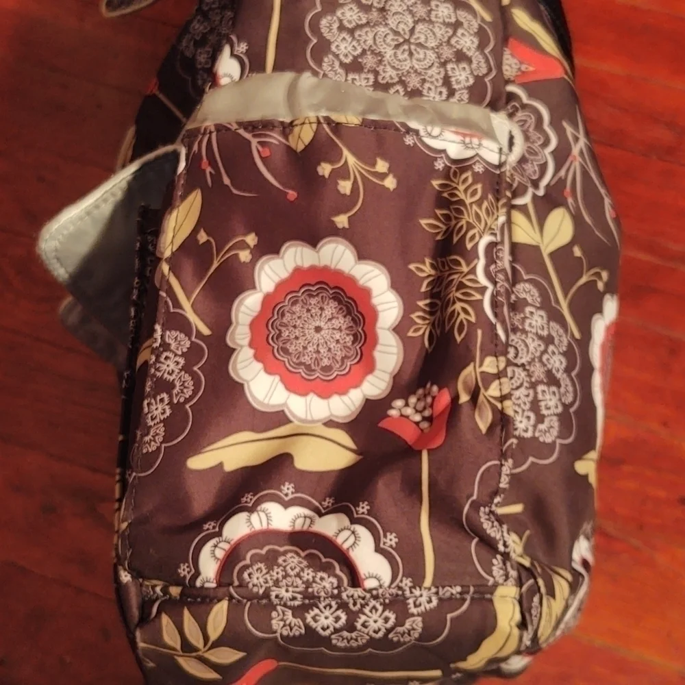 Ju-Ju-Be Lotus Lullaby Print Messenger Style Diaper Bag